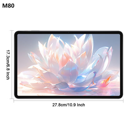 Ufree Streaming tablet M60/M80 11-inch /12- inch tablet  with a keyboard, mouse, protective case, stylus, octa-core processor, 8000mAh battery,  IPS high-definition display, and supports WiFi 5G dual-band  Android 15 operating system