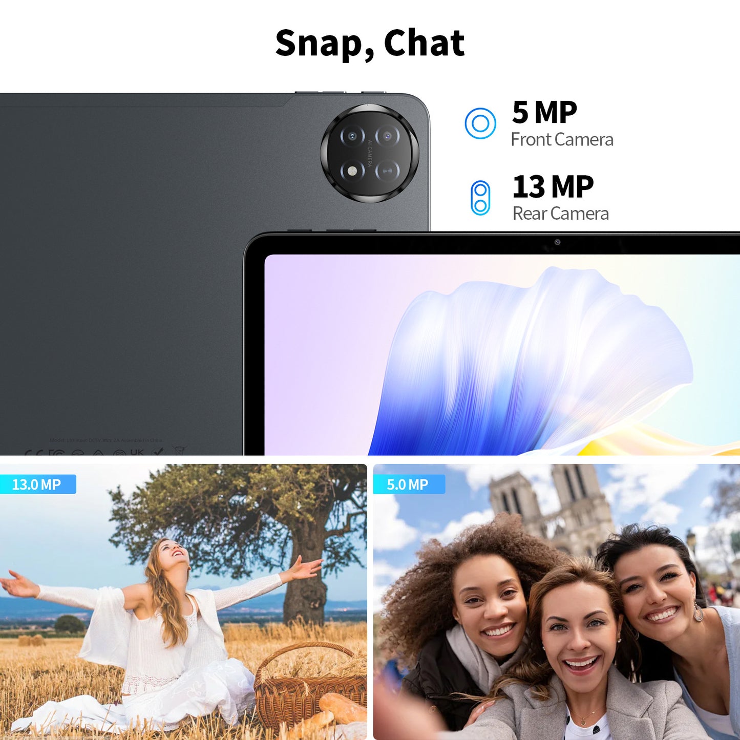 Ufree Streaming tablet M3/M1   12-inch/11-inch tablet PC with 5G dual-band Wi-Fi 6 and Android 14/15 operating system.