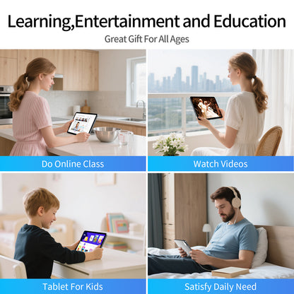 Ufree Streaming tablet M3/M1   12-inch/11-inch tablet PC with 5G dual-band Wi-Fi 6 and Android 14/15 operating system.