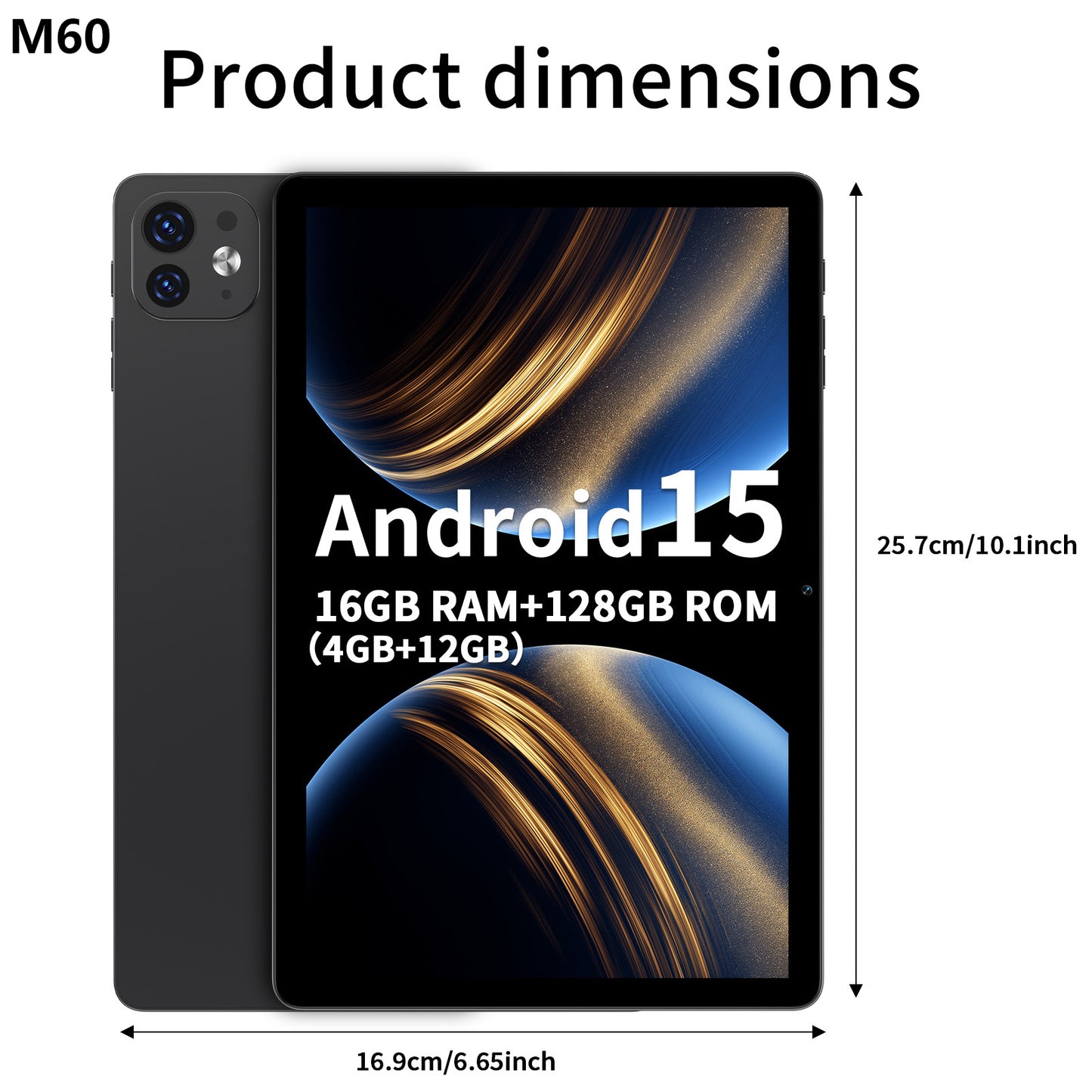 Ufree Streaming tablet M60/M80 11-inch /12- inch tablet  with a keyboard, mouse, protective case, stylus, octa-core processor, 8000mAh battery,  IPS high-definition display, and supports WiFi 5G dual-band  Android 15 operating system